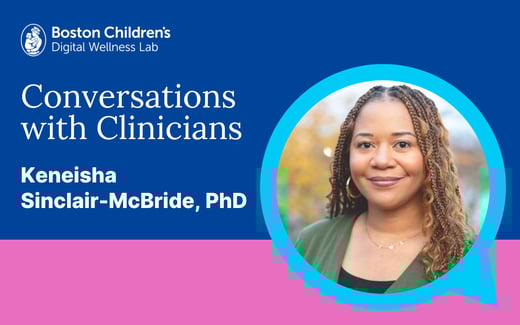 Conversations with Clinicians: Keneisha Sinclair-McBride, PhD