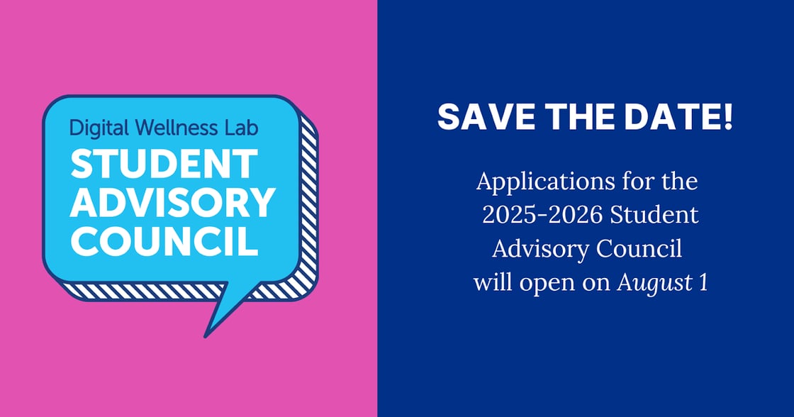 Save the Date! - Applications for the 2025-2026 Student Advisory Council will open on August 1