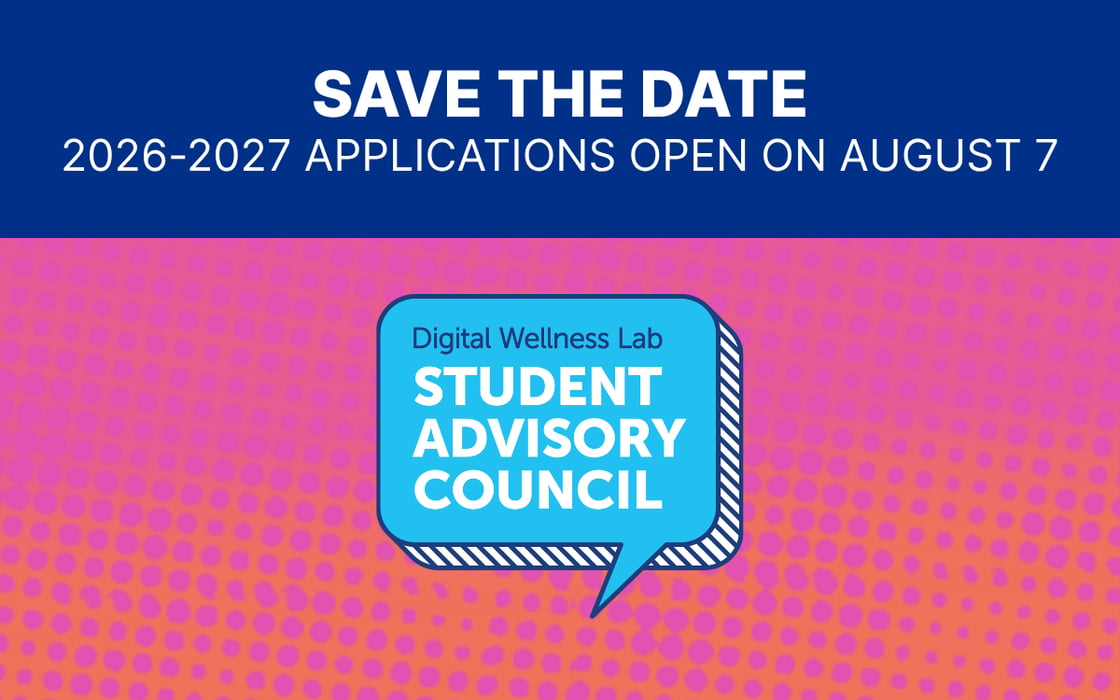 Save the date: 2026-2027 Applications open August 7 - Student Advisory Council